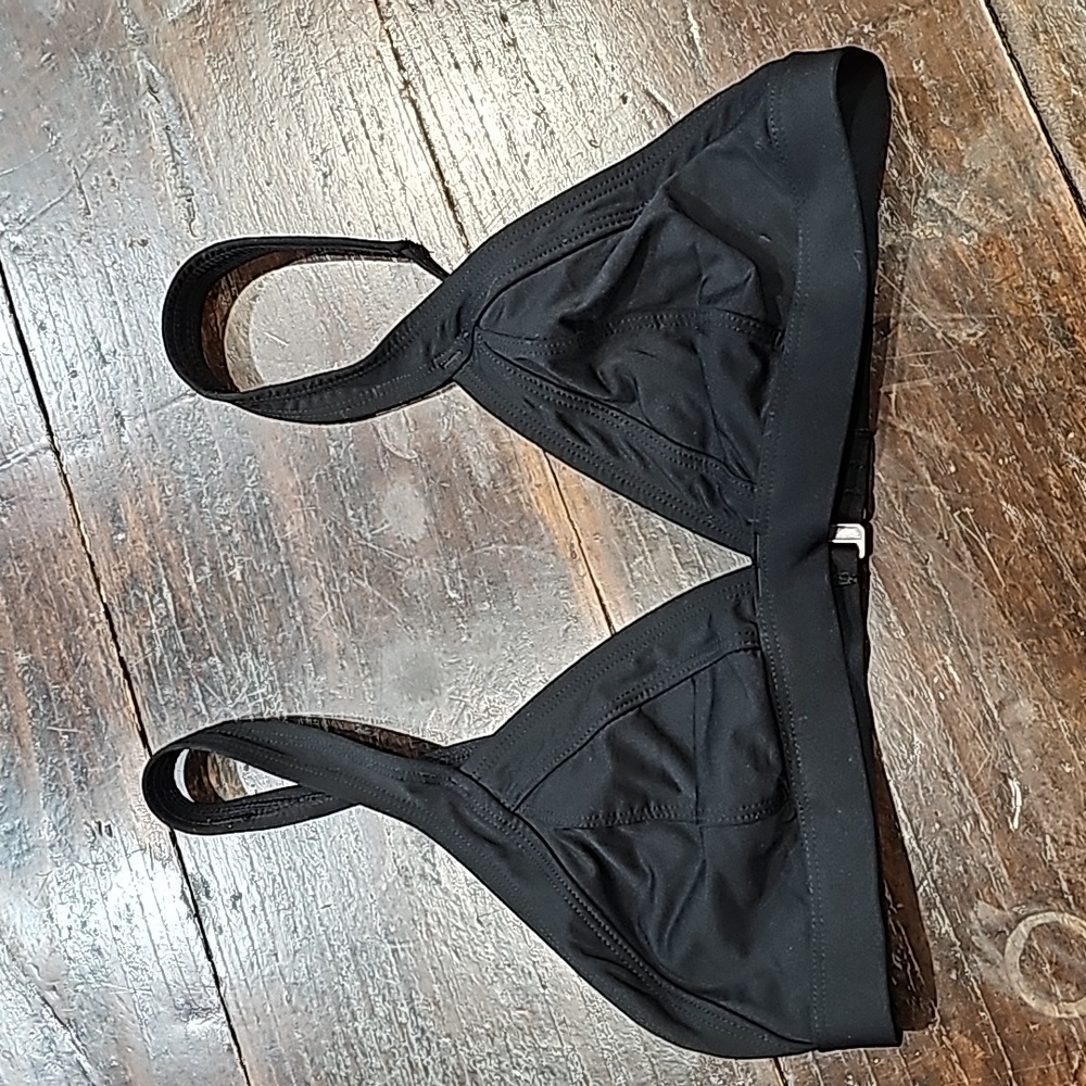GUC Athleta  Black Halter Style Bra XS